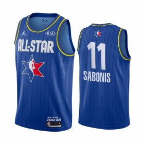 Dres NBA Indiana Pacers Domantas Sabonis 11 2020 All-Star Jordan Brand Plava Swingman